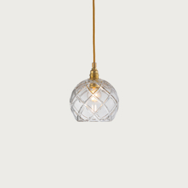 Rowan 15.5cm L Check Crystal Pendant
